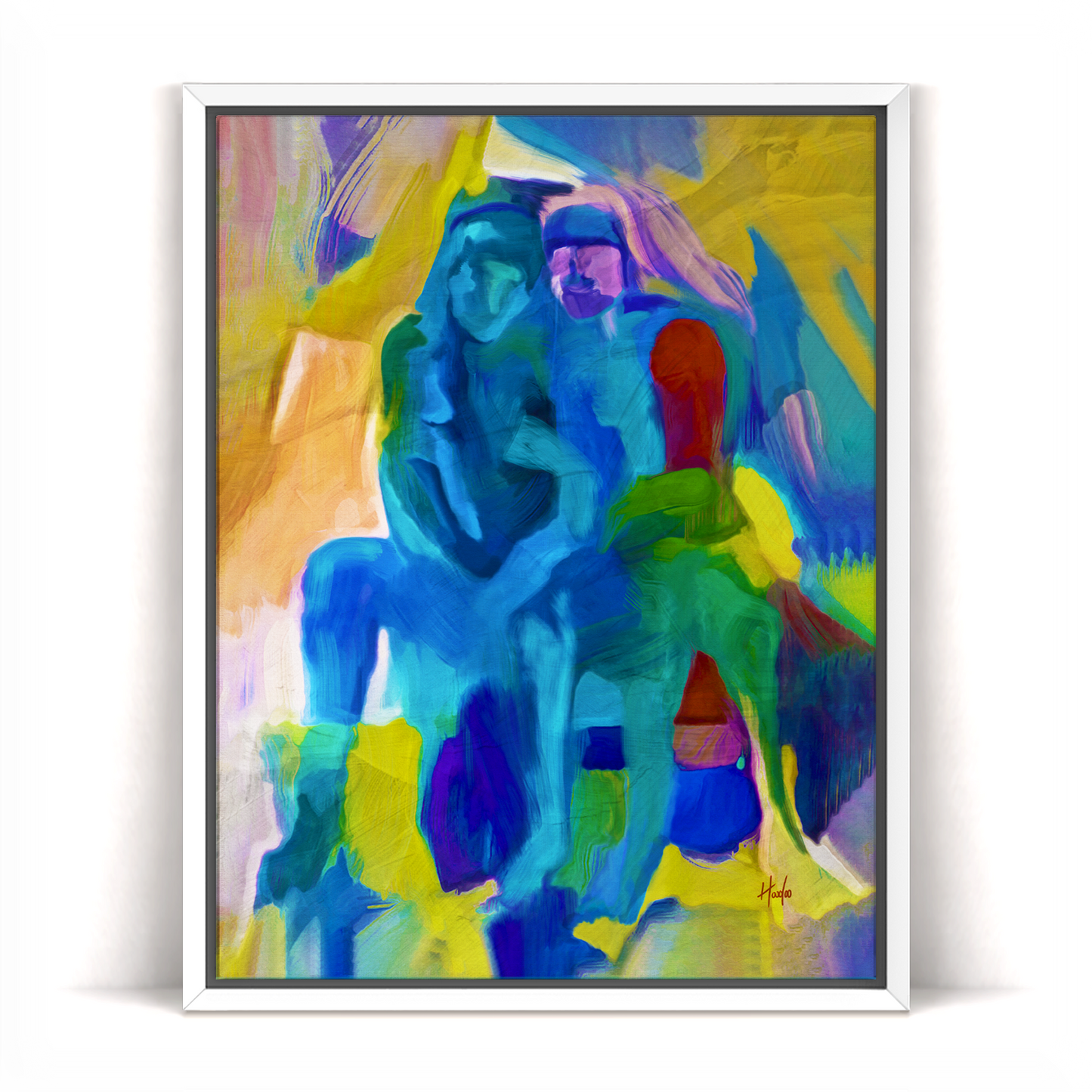 Seated Sisters