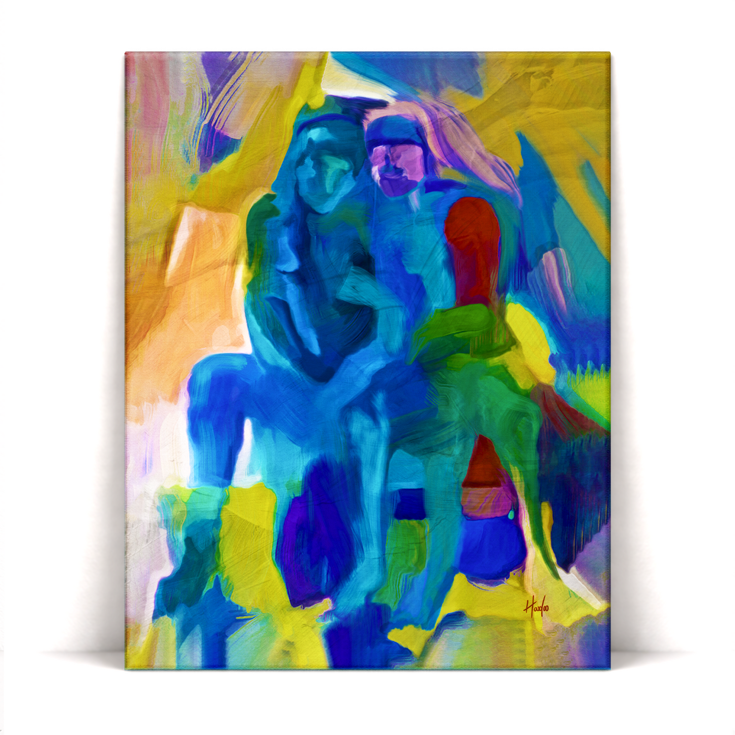 Seated Sisters
