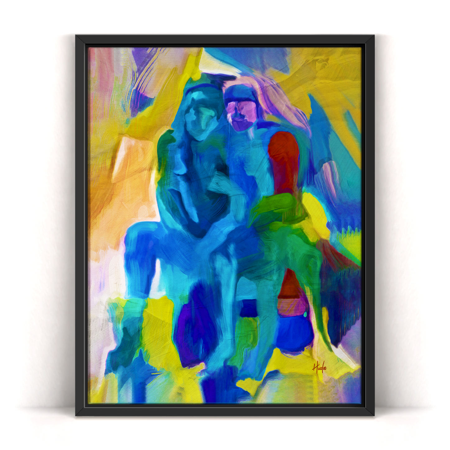 Seated Sisters