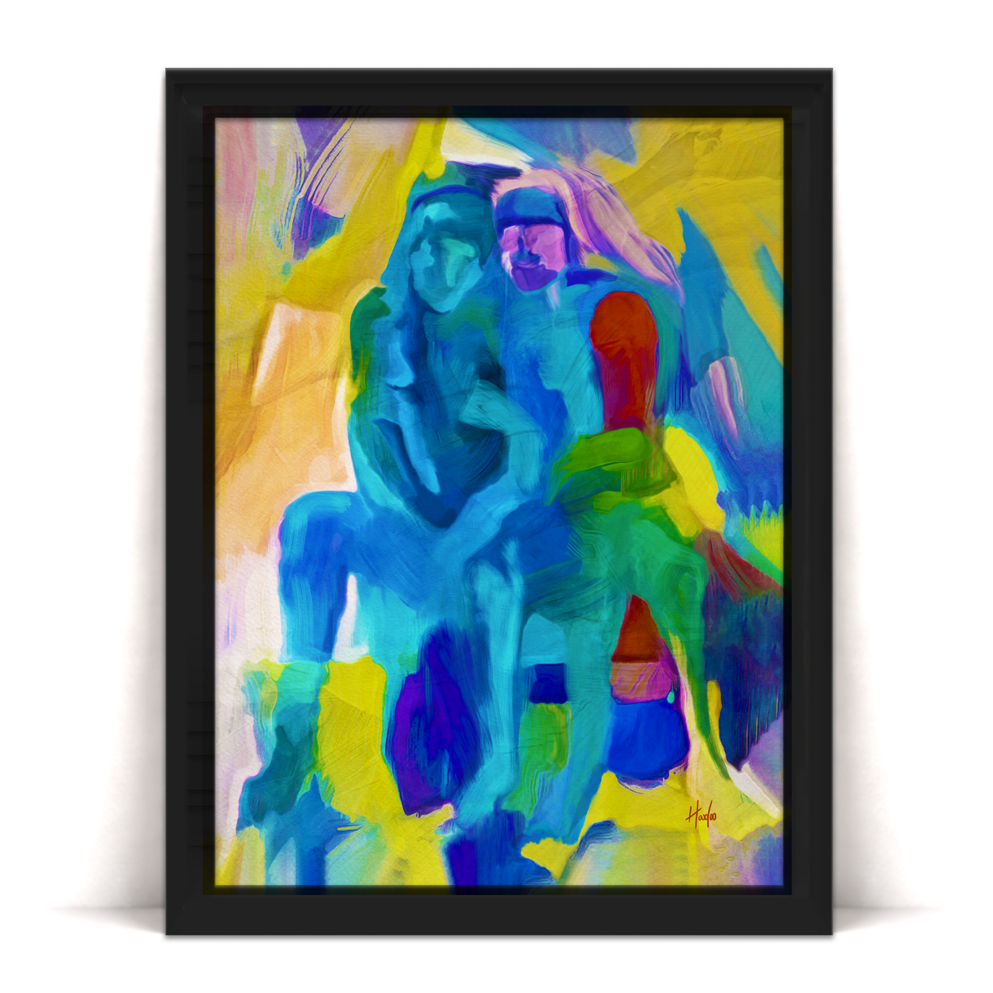 Seated Sisters