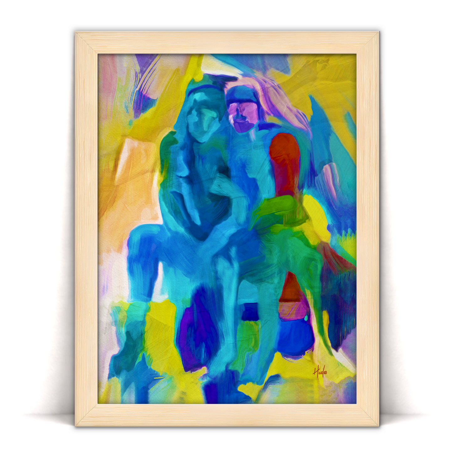 Seated Sisters