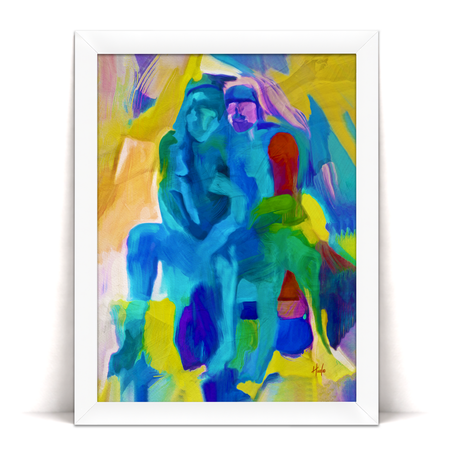 Seated Sisters